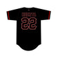 Pirates Baseball Black Jersey