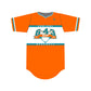 643 Baseball Orange Jersey