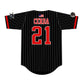 Chaos 7U Baseball Black Jersey