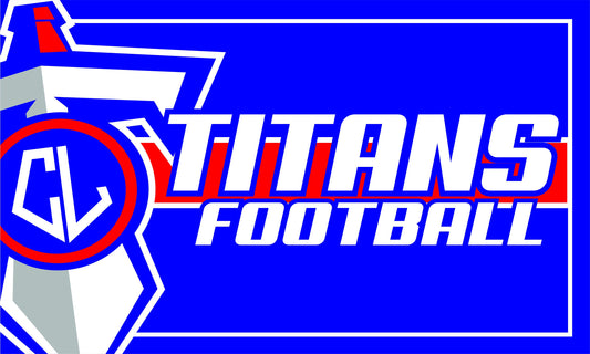 Titans CL Football Blanket