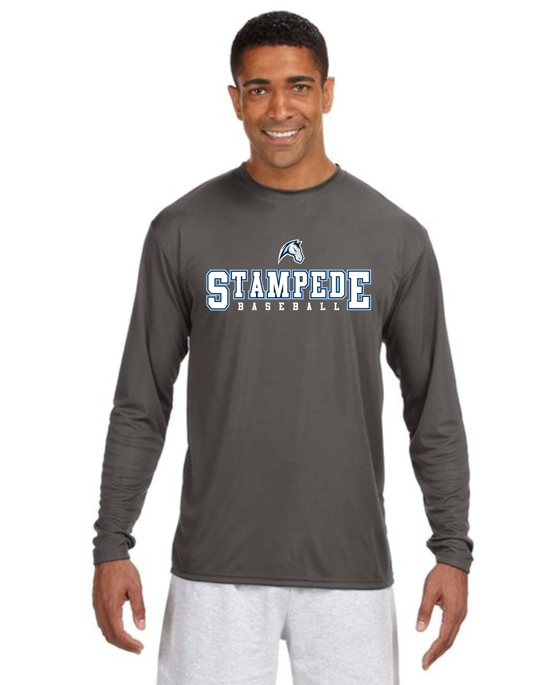 Stampede Dri Fit Long Sleeve – Graphic Threads